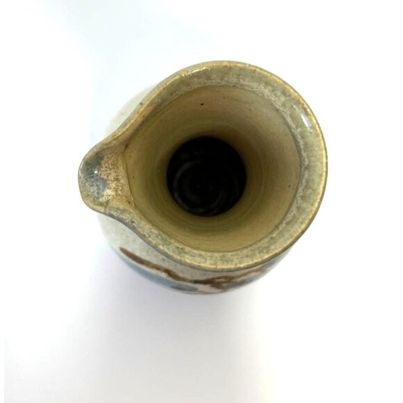 Vintage Cannie Ridge Harcourt Pottery Vase Carafe Australian Hand Thrown Clay - Picture 6 of 8